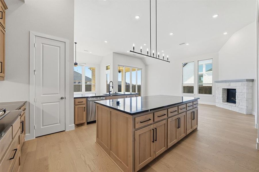 Furnished interior view inside a new home in Sandbrock Ranch: 60ft. lots, Aubrey (Image 11).