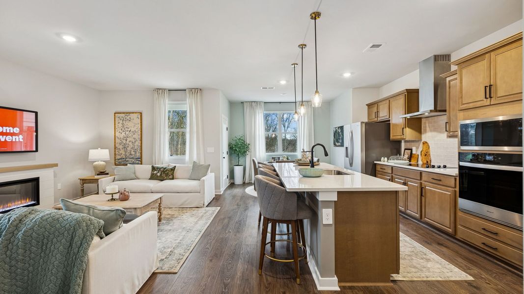 Furnished interior view inside a new home in Pottsview, Smyrna (Image 13). Furnished interior view inside a new home in Pottsview, Smyrna (Image 13).