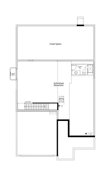 2D floor plan layout of this home in Murphy Creek Reserve, Aurora, CO (Image 3).