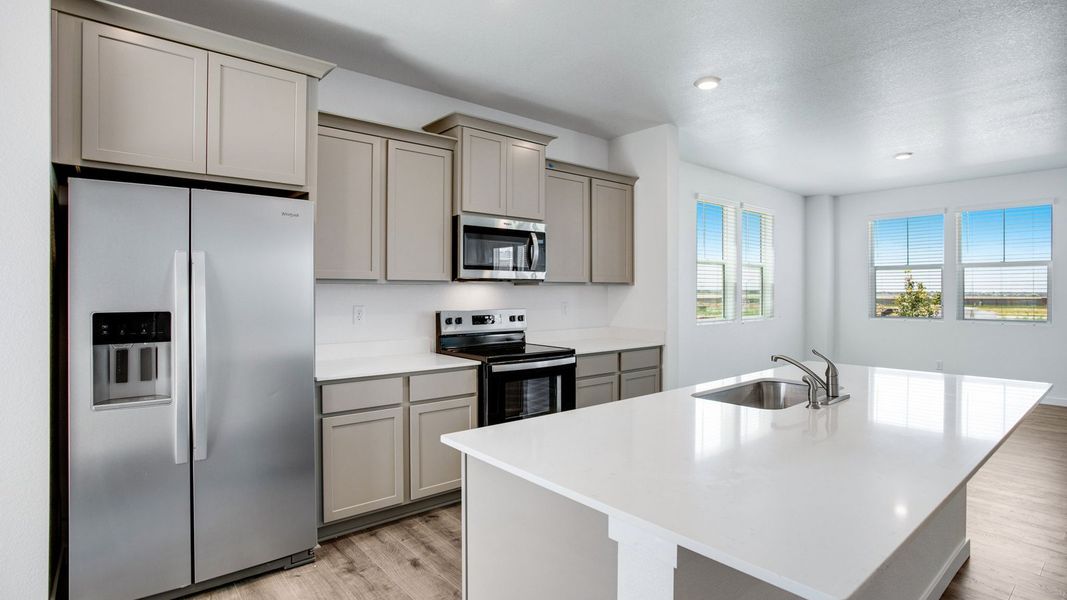 Furnished interior view inside a new home in Sky Ranch, Watkins (Image 6).