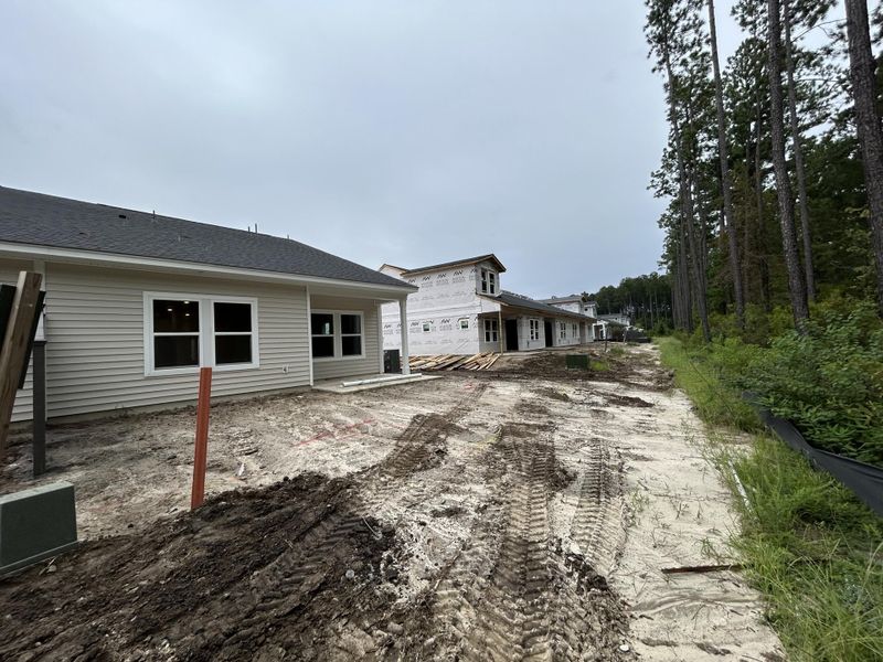 Front exterior of a new home in Hammock Walk at Nexton, Summerville, SC, highlighting curb appeal (Image 19).