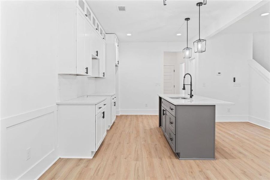 Furnished interior view inside a new home in , Braselton (Image 7).