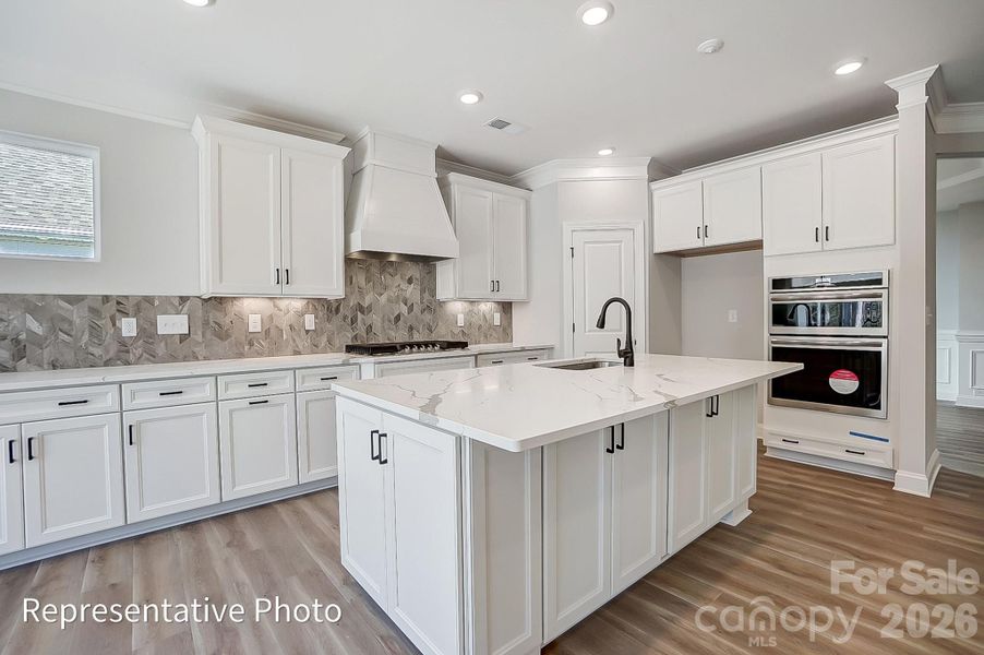 Furnished interior view inside a new home in The Enclave at Laurelbrook, Sherrills Ford (Image 2).
