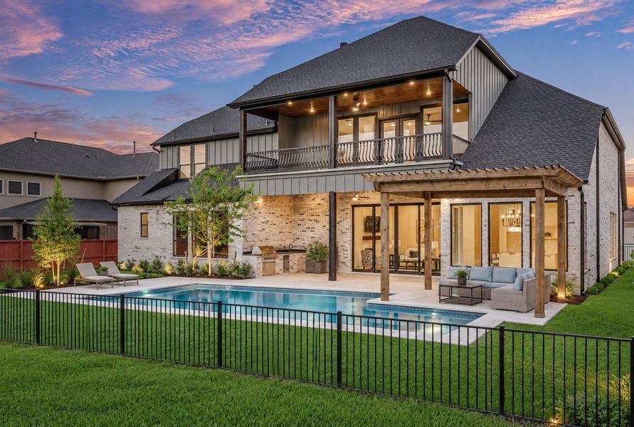 Exterior details and patio area of a home in , Montgomery (Image 3).