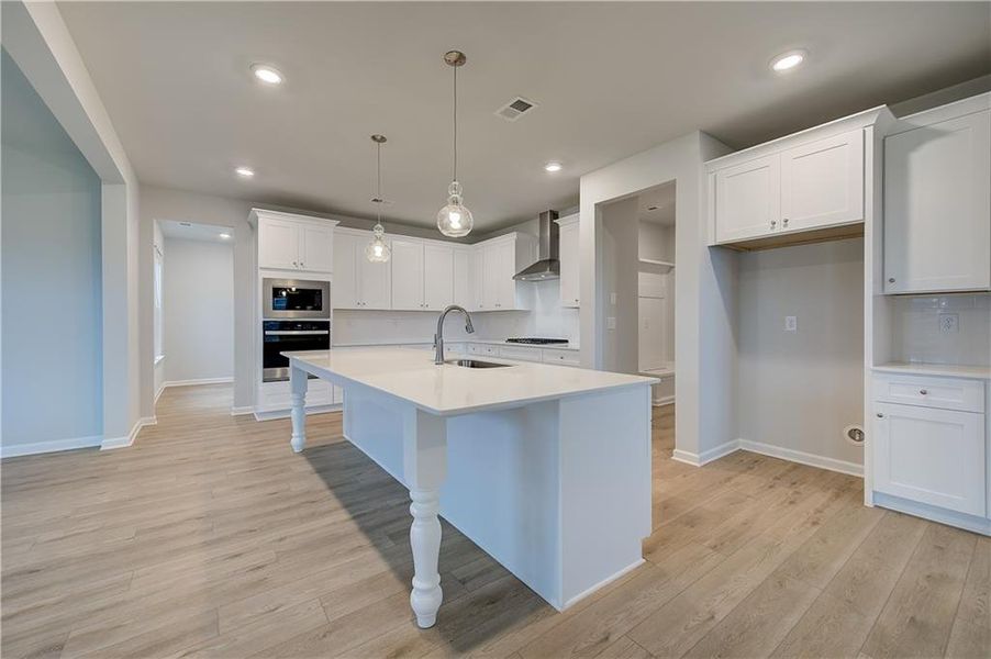 Furnished interior view inside a new home in Westwind Estates, Hampton (Image 5).