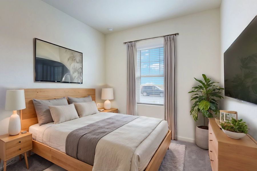 Representative furnished interior of a home built from the Sundial by Starlight Homes in Sutton Farms, San Antonio (Image 8). Representative furnished interior of a home built from the Sundial by Starlight Homes in Sutton Farms, San Antonio (Image 8).