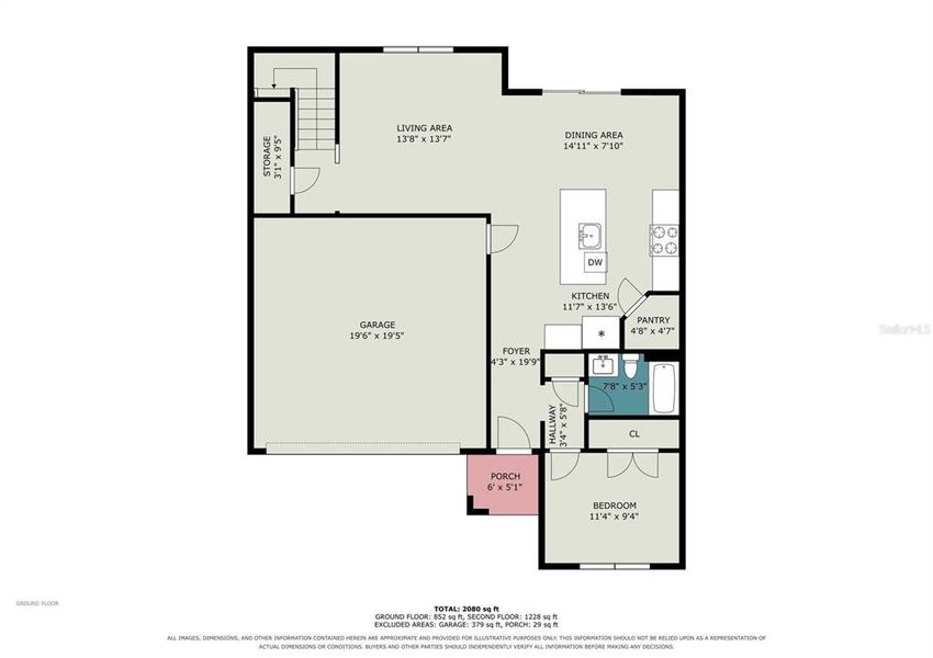 2D floor plan layout of this home in , Plant City, FL (Image 5). 2D floor plan layout of this home in , Plant City, FL (Image 5).