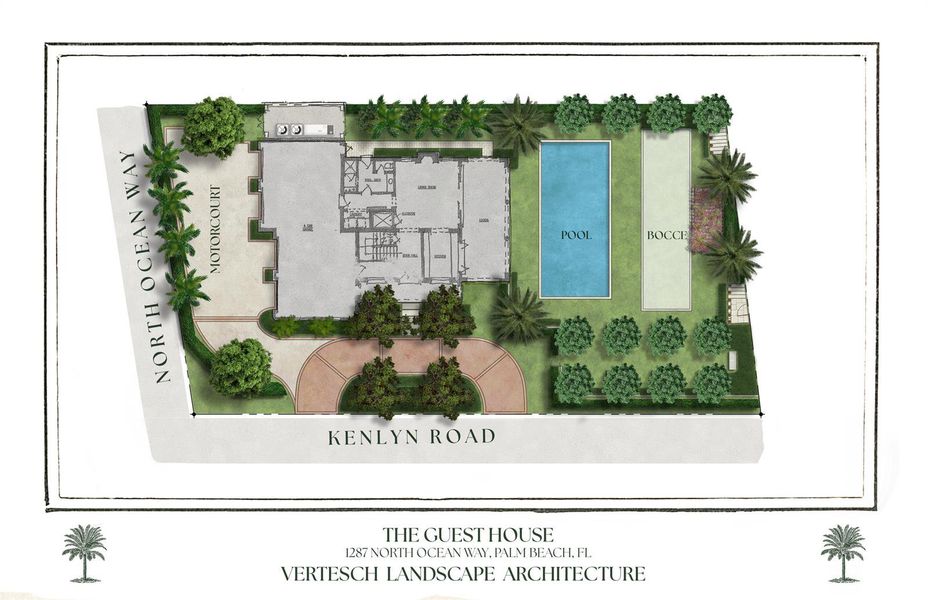 Guest House Rendering Guest House Rendering