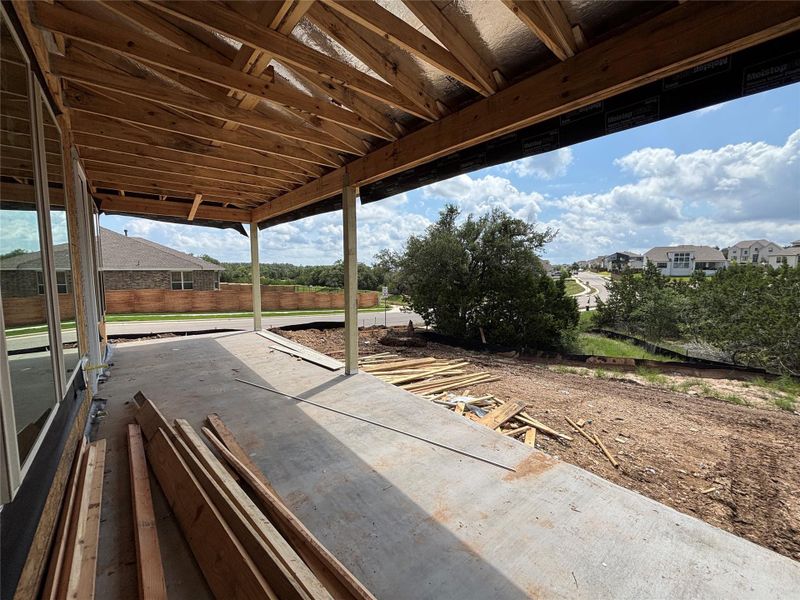 In-progress construction of a new home in Provence 70s, Austin, TX (Image 29). In-progress construction of a new home in Provence 70s, Austin, TX (Image 29).