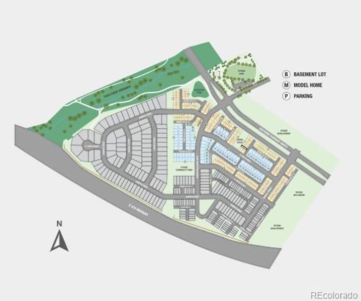 Parterre Site Map