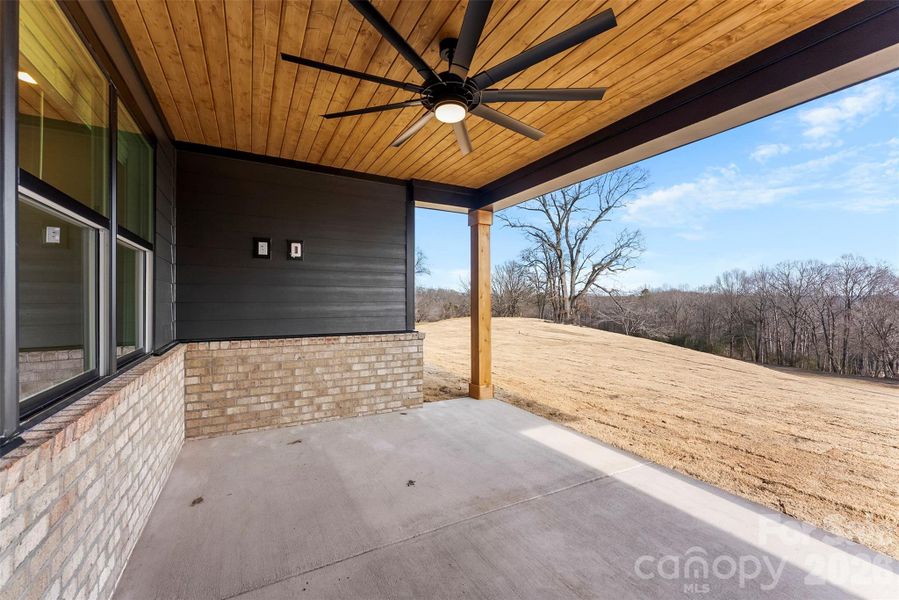 Exterior details and patio area of a home in , Kings Mountain (Image 3). Exterior details and patio area of a home in , Kings Mountain (Image 3).