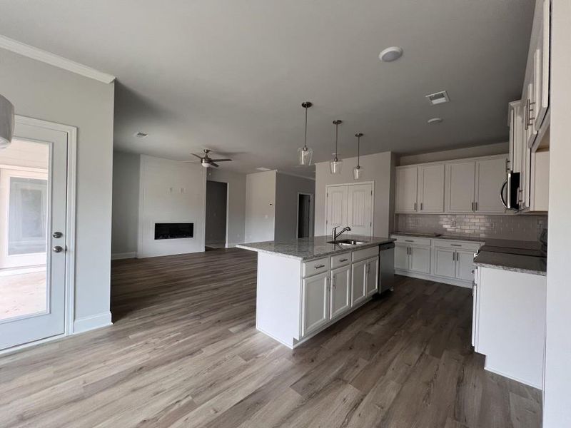 Furnished interior view inside a new home in , Homer (Image 6).