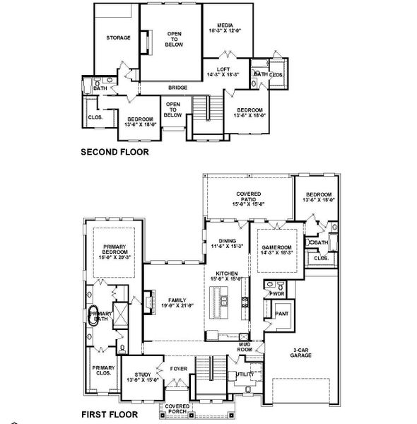 2D floor plan layout of this home in Colton, Todd Mission, TX (Image 3). 2D floor plan layout of this home in Colton, Todd Mission, TX (Image 3).