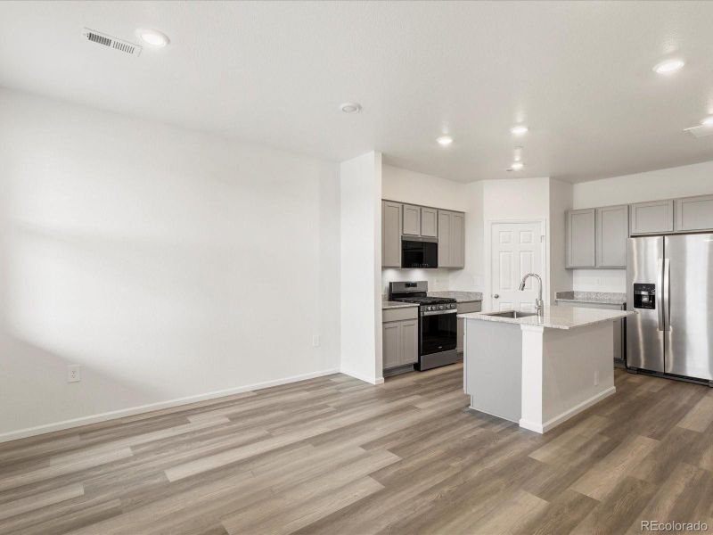 Spacious, unfurnished interior of a new home in Poudre Heights: The Meadow Collection, Windsor (Image 36).