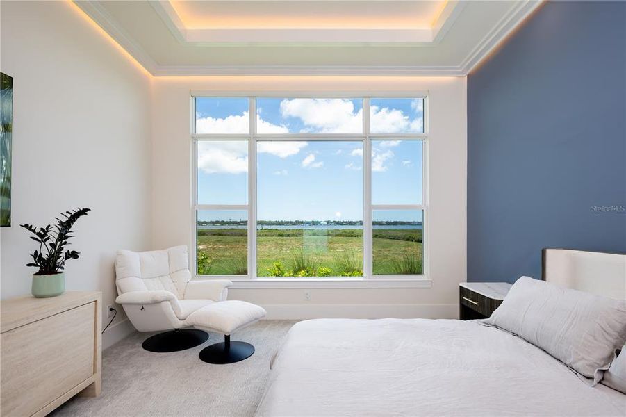 Furnished interior view inside a new home in , Palmetto (Image 34).