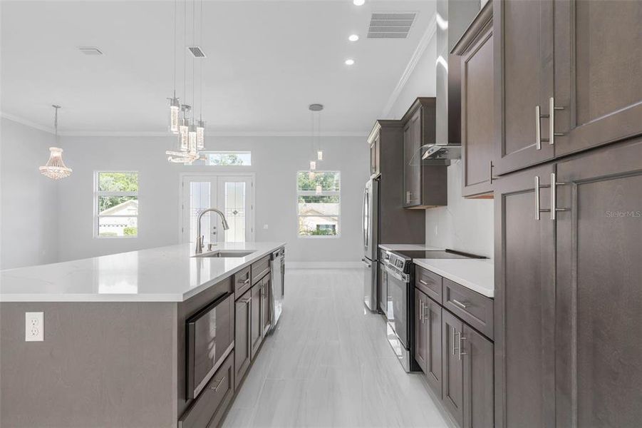 Furnished interior view inside a new home in , Palm Coast (Image 17).