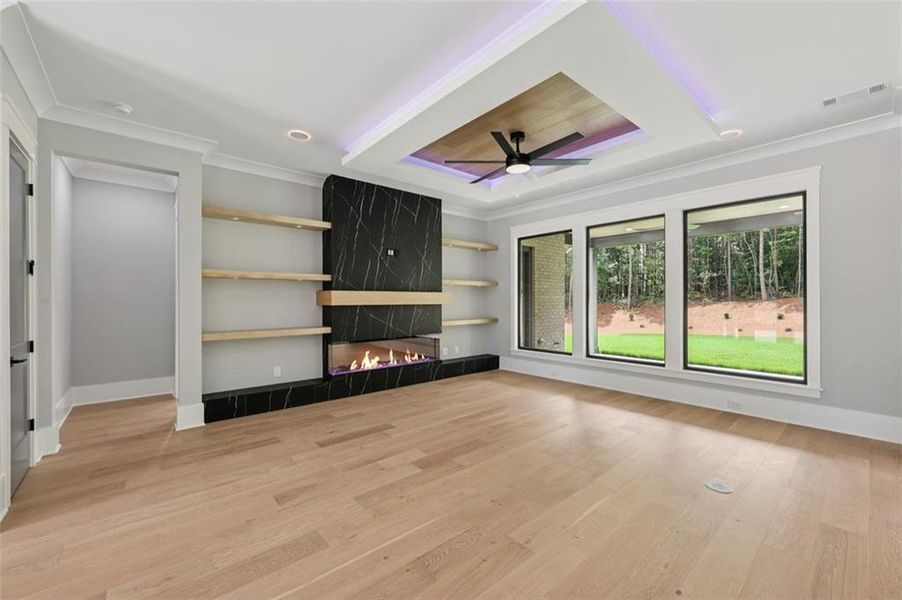 Furnished interior view inside a new home in , Braselton (Image 9). Furnished interior view inside a new home in , Braselton (Image 9).