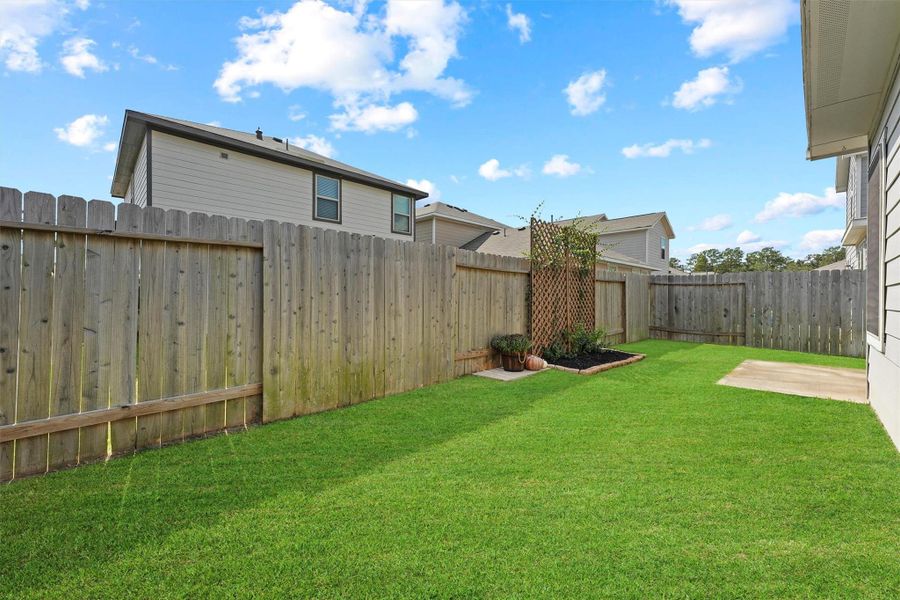 Exterior details and patio area of a home in Maple Heights, Porter (Image 4). Exterior details and patio area of a home in Maple Heights, Porter (Image 4).
