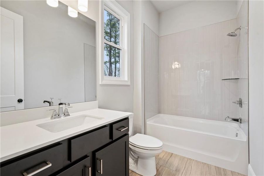 Furnished interior view inside a new home in , Marietta (Image 17).