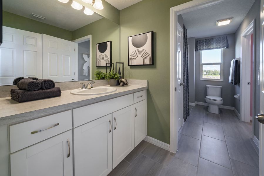 Bedroom 3 Bathroom - Hamilton by Landsea Homes