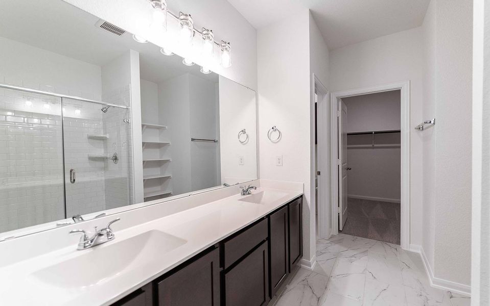 Furnished interior view inside a new home in Brooklands, Hutto (Image 2). Furnished interior view inside a new home in Brooklands, Hutto (Image 2).