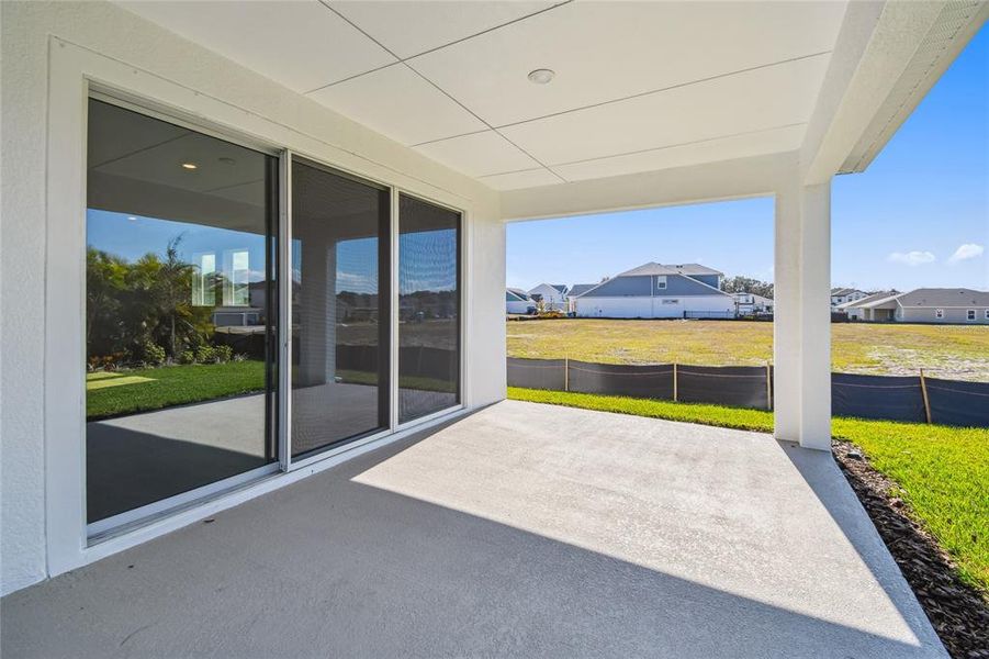 Exterior details and patio area of a home in Waterset Tradition Series, Apollo Beach (Image 4).