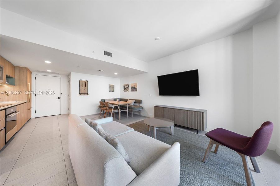 Furnished interior view inside a new home in Natiivo Miami, Miami (Image 7).