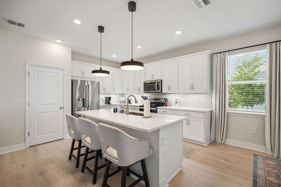 Furnished interior view inside a new home in Prairie Oaks, St. Cloud (Image 8).