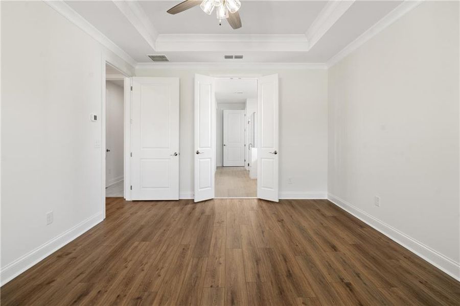 Spacious, unfurnished interior of a new home in Promenade at Sawnee Village, Cumming (Image 24).