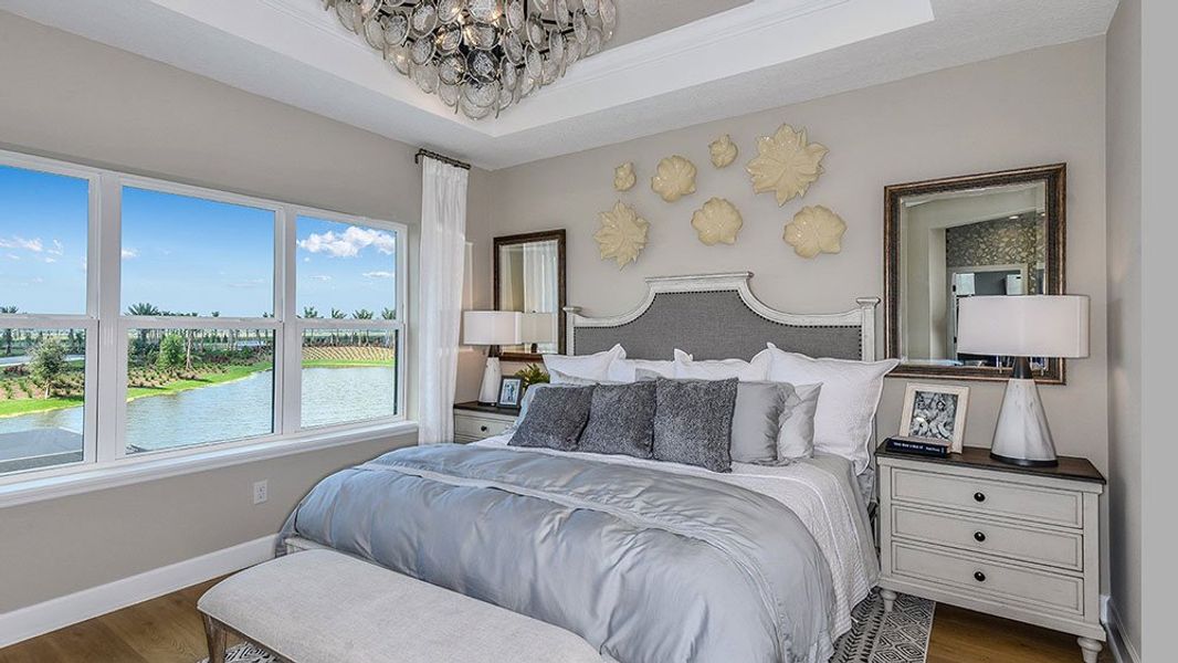 Furnished interior view inside a new home in Skye Ranch Community Group Page, Sarasota (Image 10).