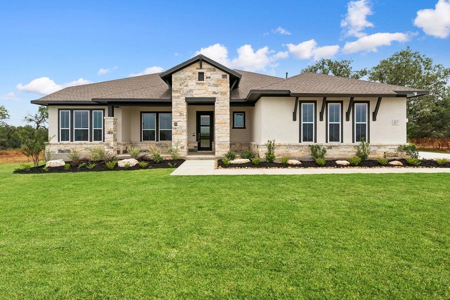 Image 20 representing the The Northstar by David Weekley Homes in Megans Landing – Half-Acre Homesites, Castroville, TX.