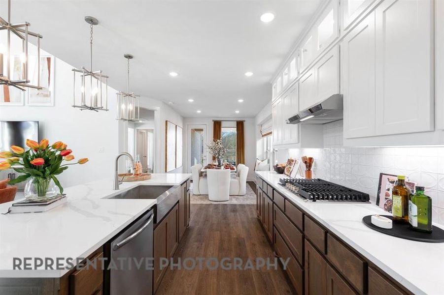 Furnished interior view inside a new home in The Parks at Wilson Creek, Celina (Image 27).
