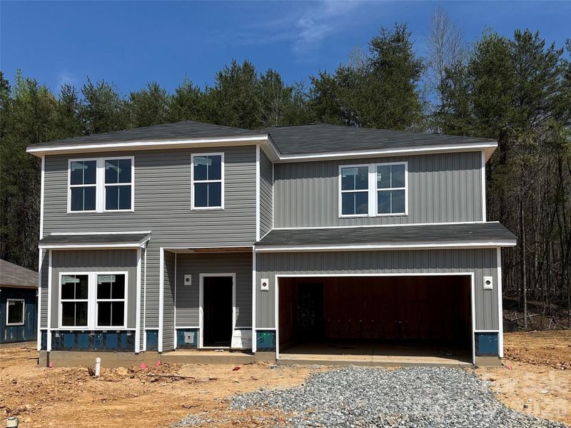 In-progress construction of a new home in , Granite Quarry, NC (Image 14).