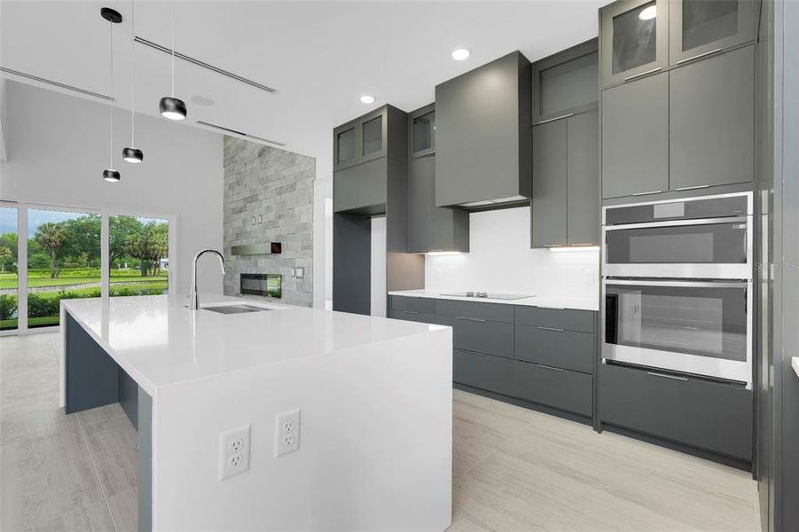 Furnished interior view inside a new home in Hampton Green at Providence, Davenport (Image 17).