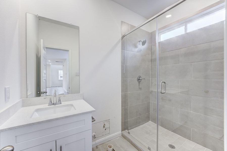 Furnished interior view inside a new home in Townsen Landing, Humble (Image 9). Furnished interior view inside a new home in Townsen Landing, Humble (Image 9).