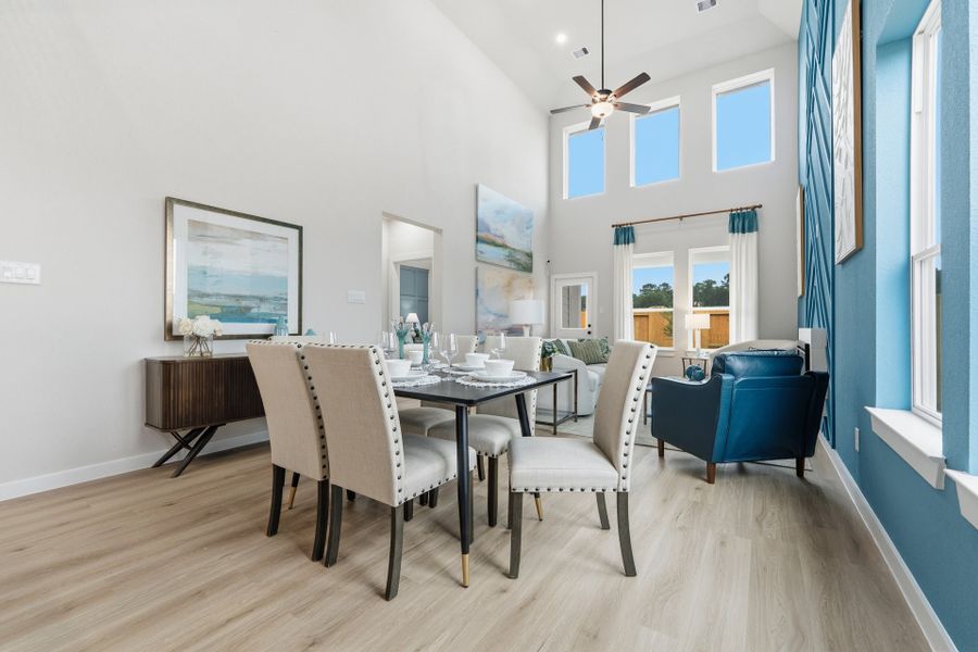 Granger Pines Model Home - Linden - Dining Granger Pines Model Home - Linden - Dining