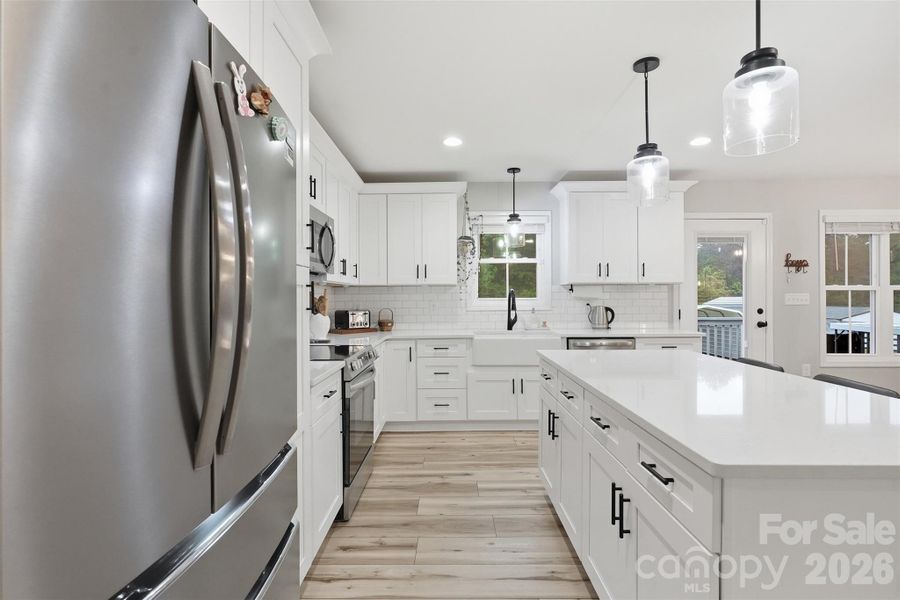 Furnished interior view inside a new home in , Crouse (Image 41).