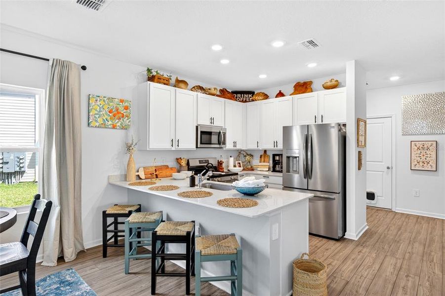 Furnished interior view inside a new home in , Ocala (Image 6).