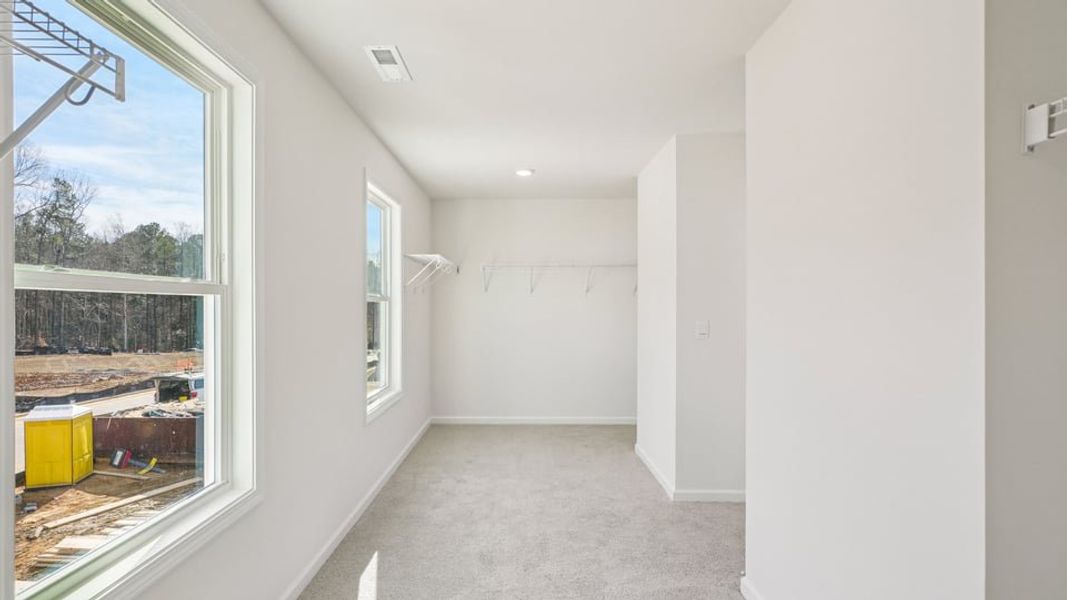 Spacious, unfurnished interior of a new home in Eagle Creek, Fuquay Varina (Image 32). Spacious, unfurnished interior of a new home in Eagle Creek, Fuquay Varina (Image 32).