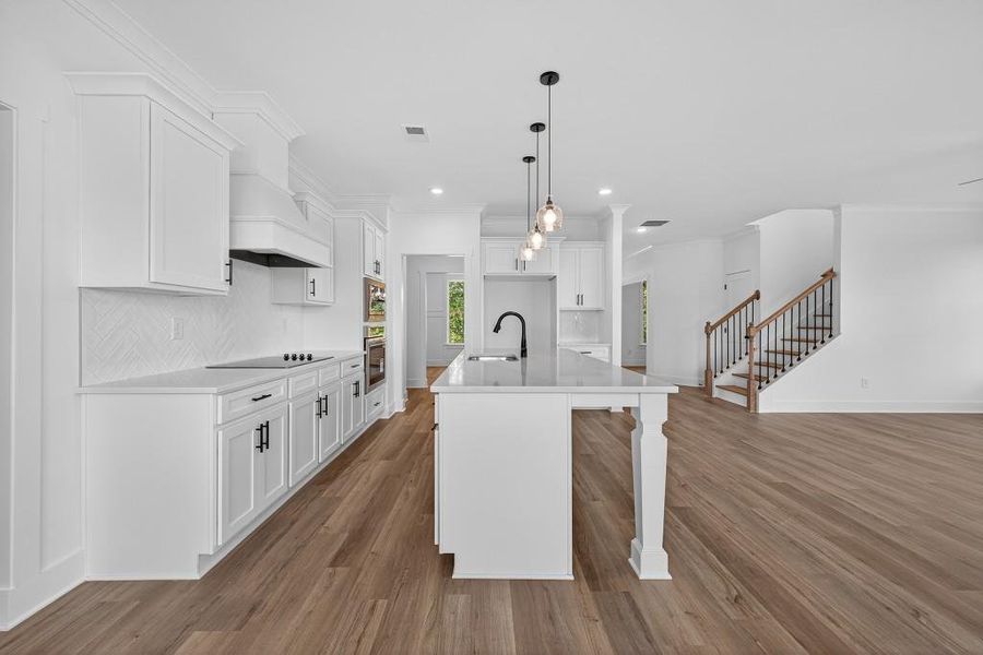 Furnished interior view inside a new home in Magnolia Ridge, Monroe (Image 5).