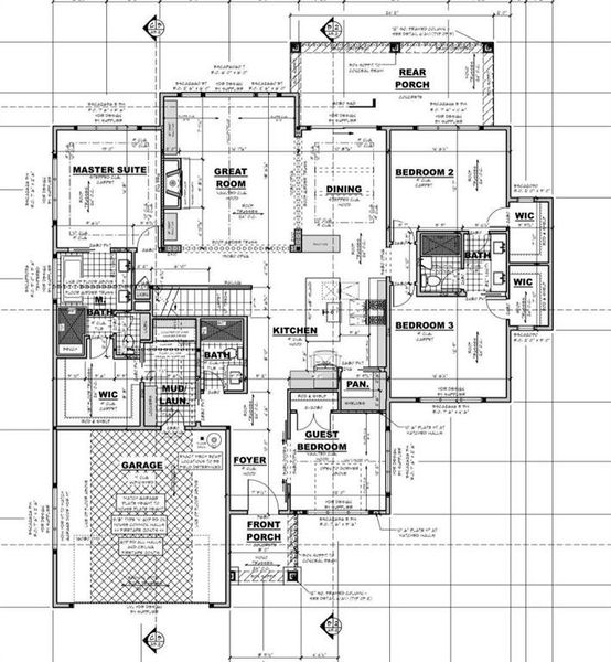 2D floor plan layout of this home in , Pottsboro, TX (Image 3).