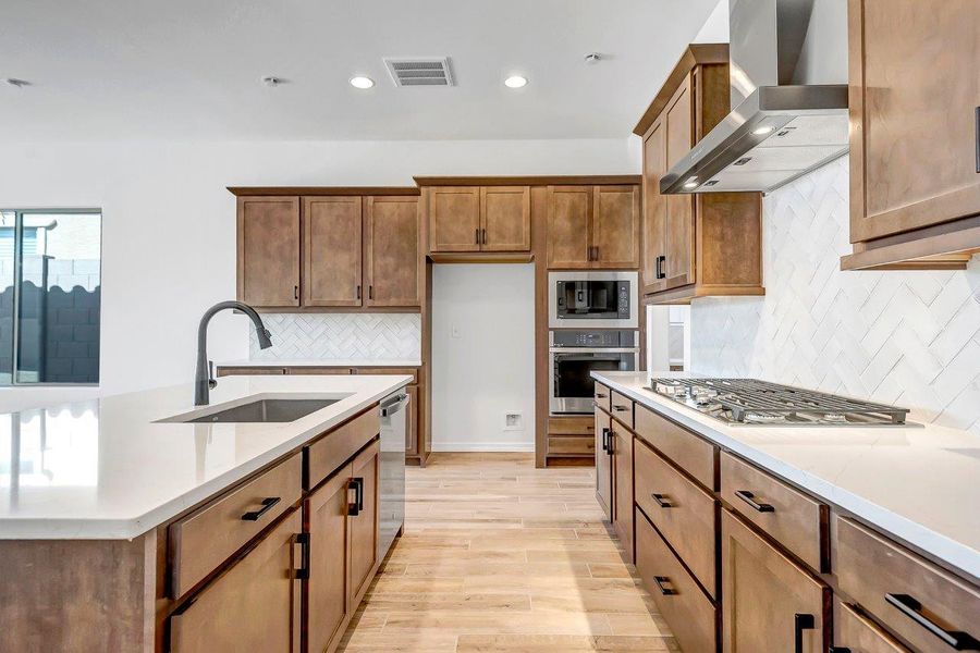 Furnished interior view inside a new home in Black Rock at Verrado, Buckeye (Image 8).