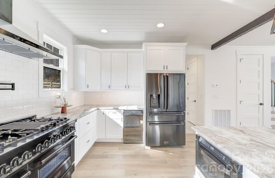 Furnished interior view inside a new home in , Mills River (Image 18).