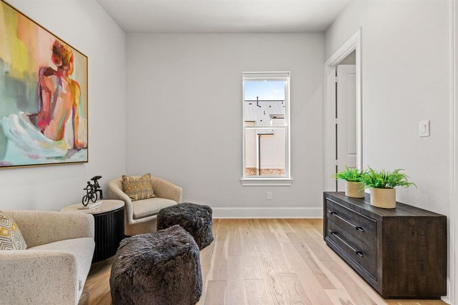 Image of model home with similar floorplan