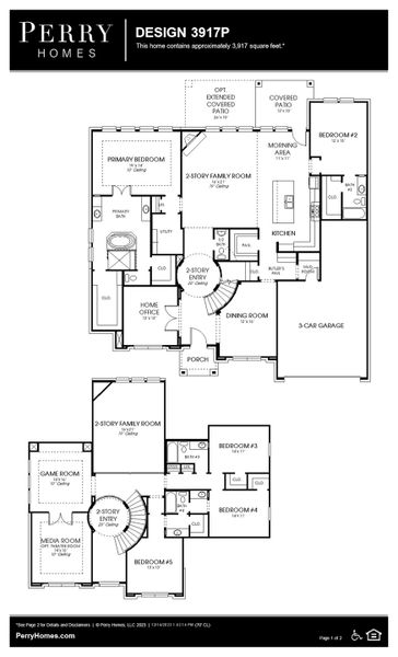 Floor Plan for 3917P