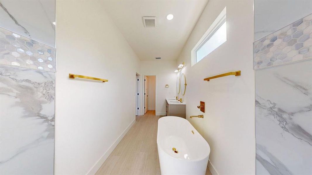 Furnished interior view inside a new home in , Tampa (Image 8).