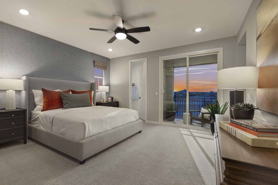 Furnished interior view inside a new home in Aster at Union Park, Phoenix (Image 3).