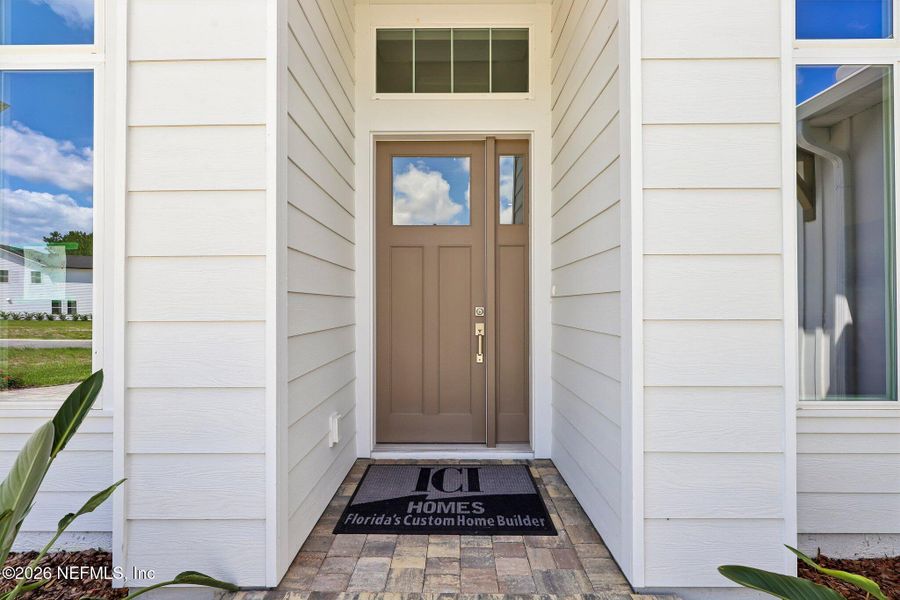 Exterior details and patio area of a home in SilverLeaf, St. Augustine (Image 40).