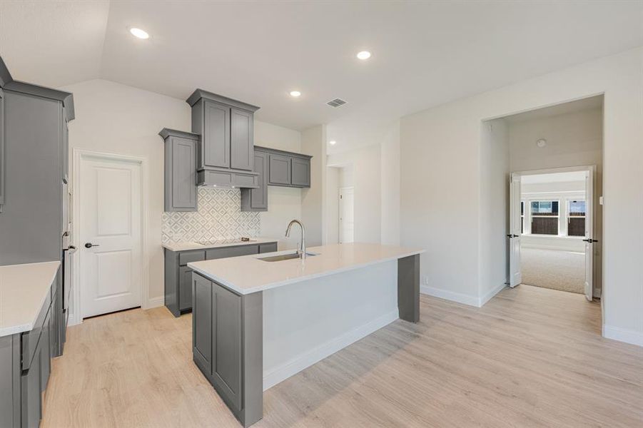 Furnished interior view inside a new home in Coyote Crossing, Godley (Image 11).