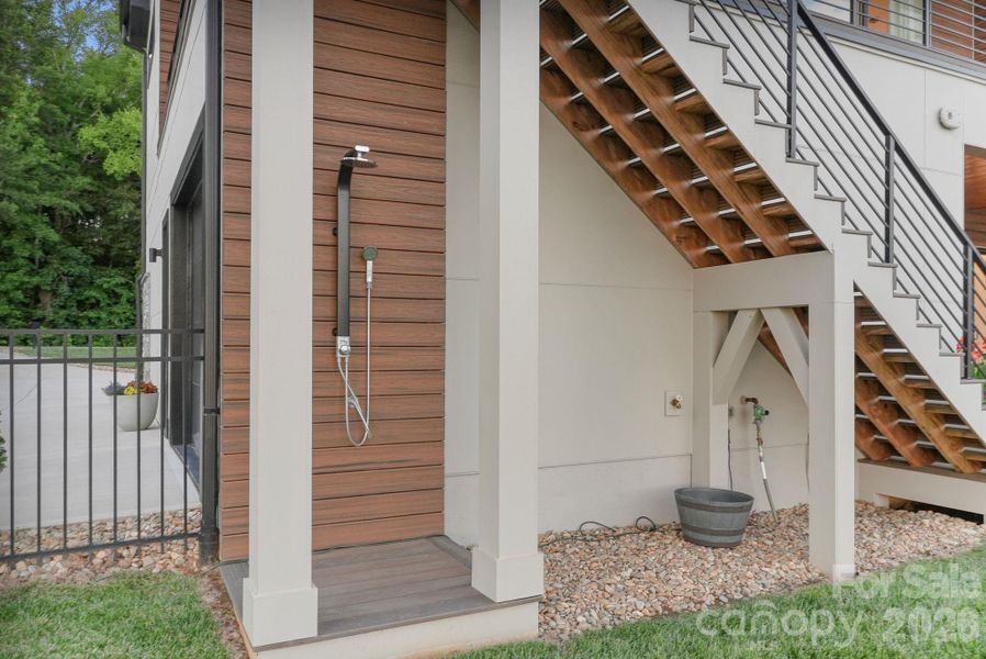 Exterior details and patio area of a home in , Salisbury (Image 24).